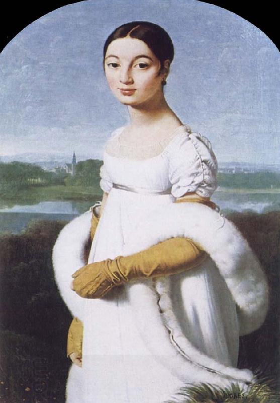 Jean-Auguste Dominique Ingres Madeoiselle Caroline Riviere oil painting picture